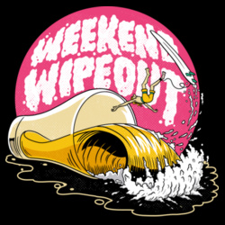 WEEKEND WIPEOUT II - HOODIE Design