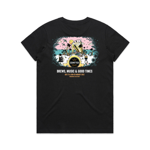 CRAFTED FESTIVAL LOGO - LADIES Thumbnail