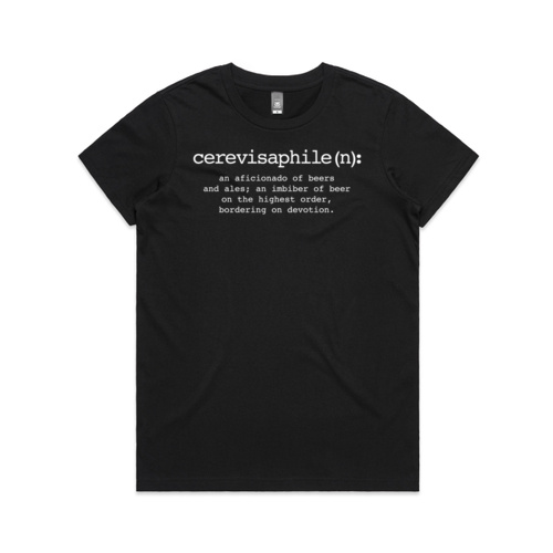 CEREVISAPHILE LADIES - BLACK Thumbnail