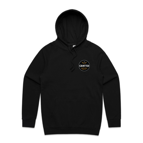 CRAFTED BLACK HOODIE Thumbnail
